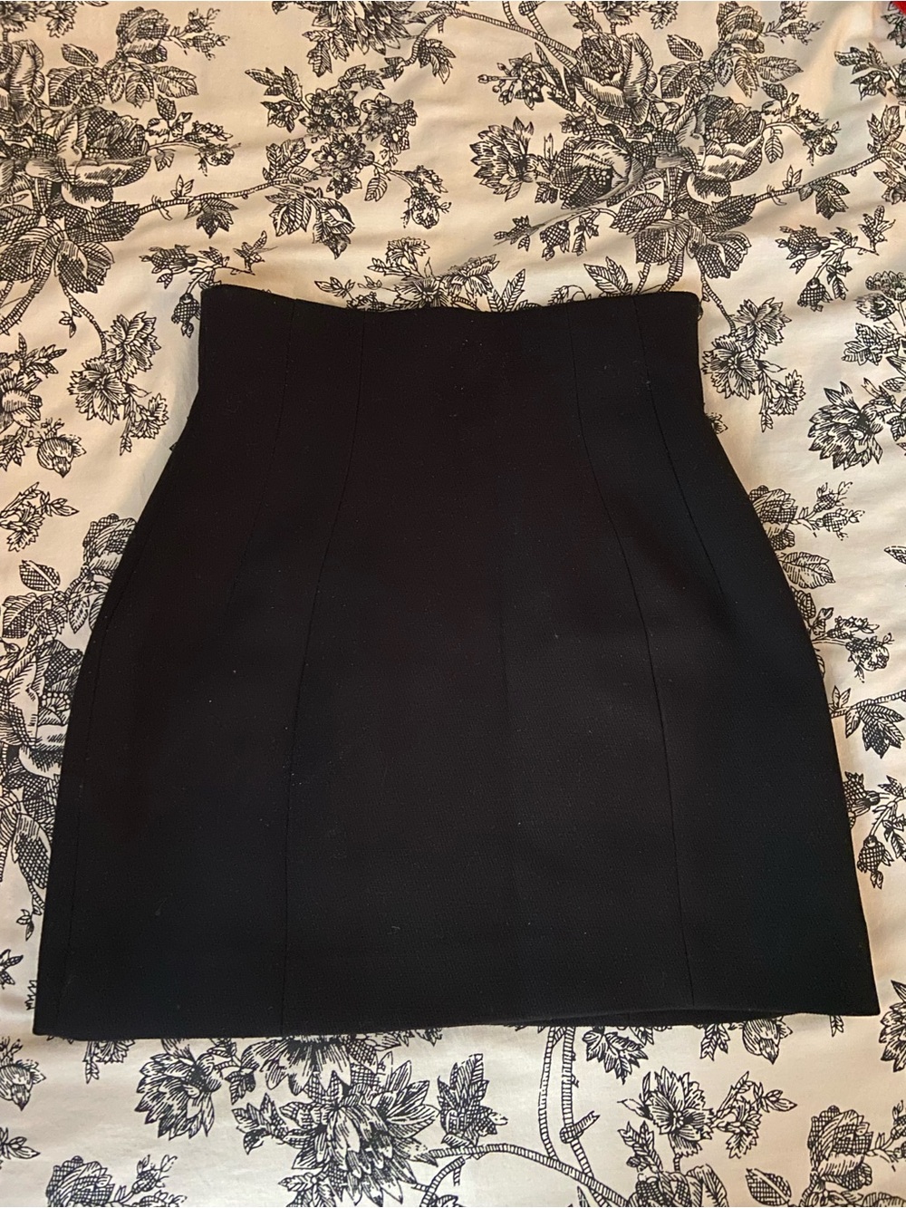 & other stories high waisted skirt